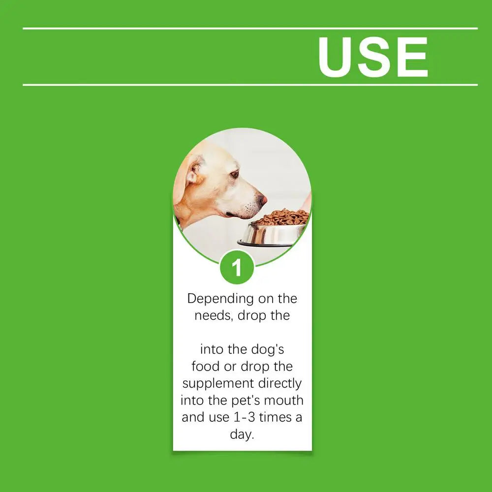 60ml Dog Skin, Coat & Joint Supplement