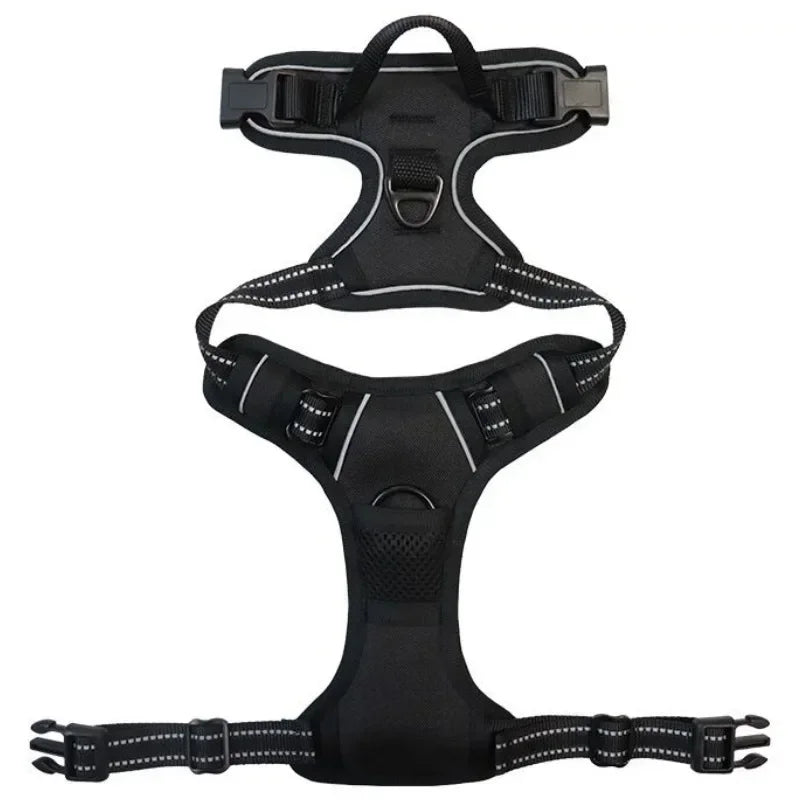 Reflective Adjustable Breathable Dog Vest Harness