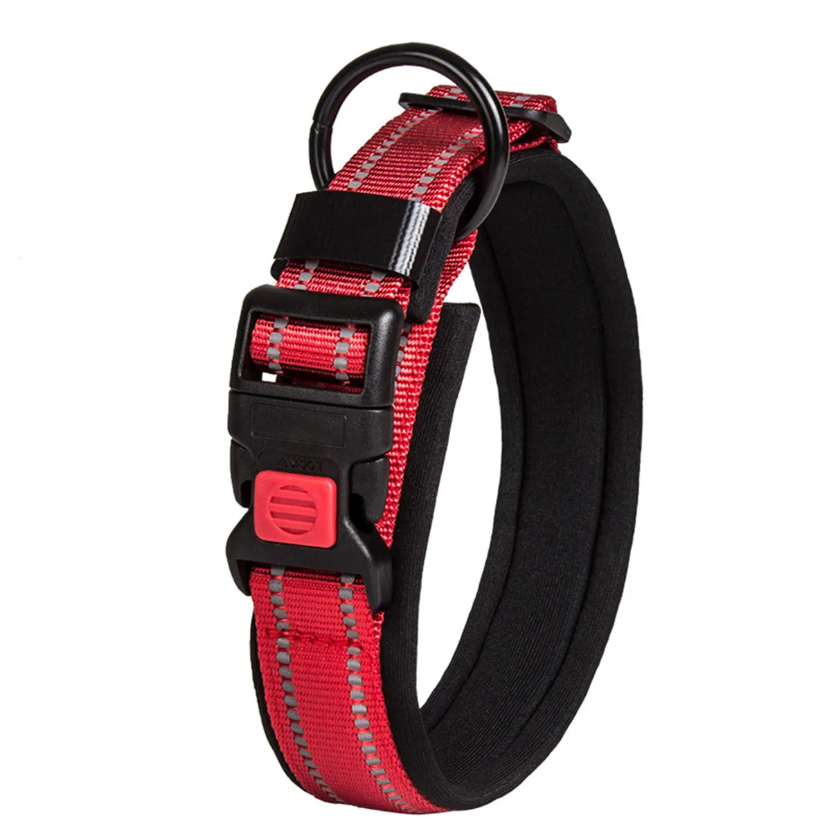 Reflective Adjustable Foam Dog Collar