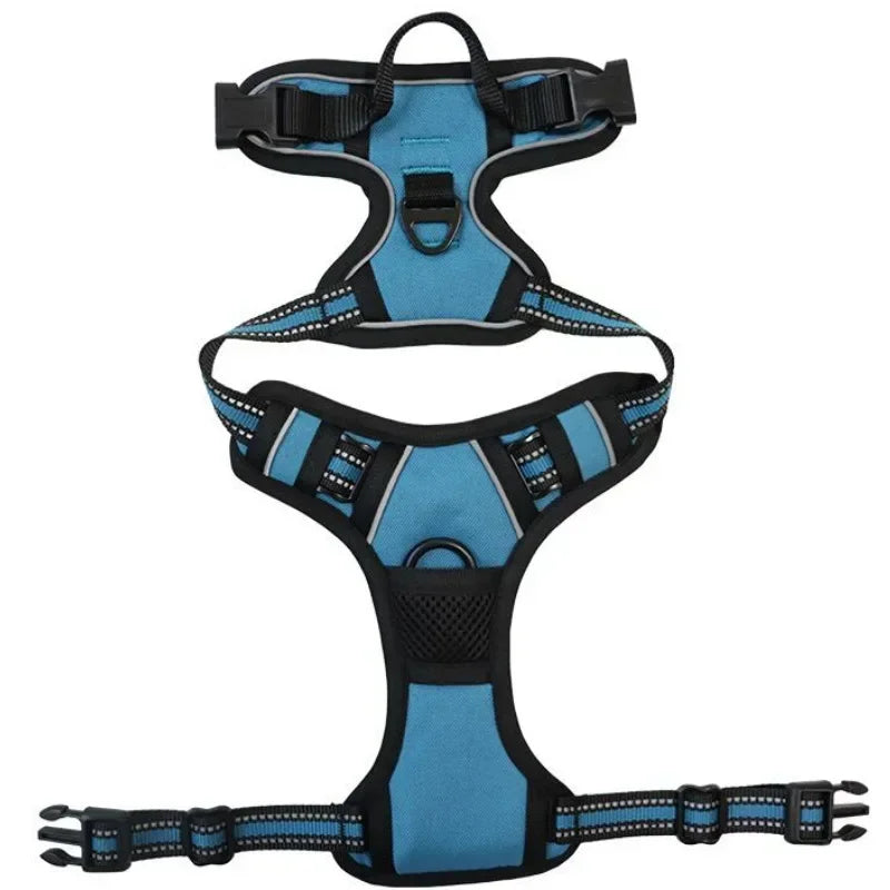 Reflective Adjustable Breathable Dog Vest Harness
