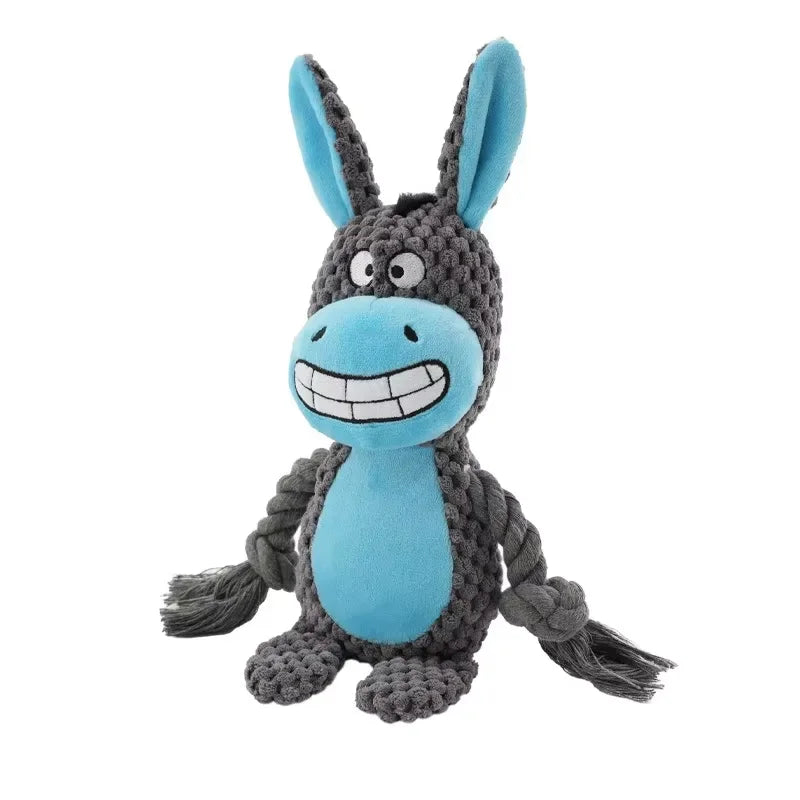 Bite-Resistant Plush Squeaky Dog Toy