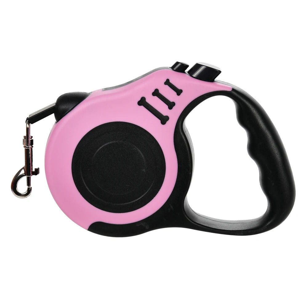 3m & 5m Retractable Nylon Dog Leash