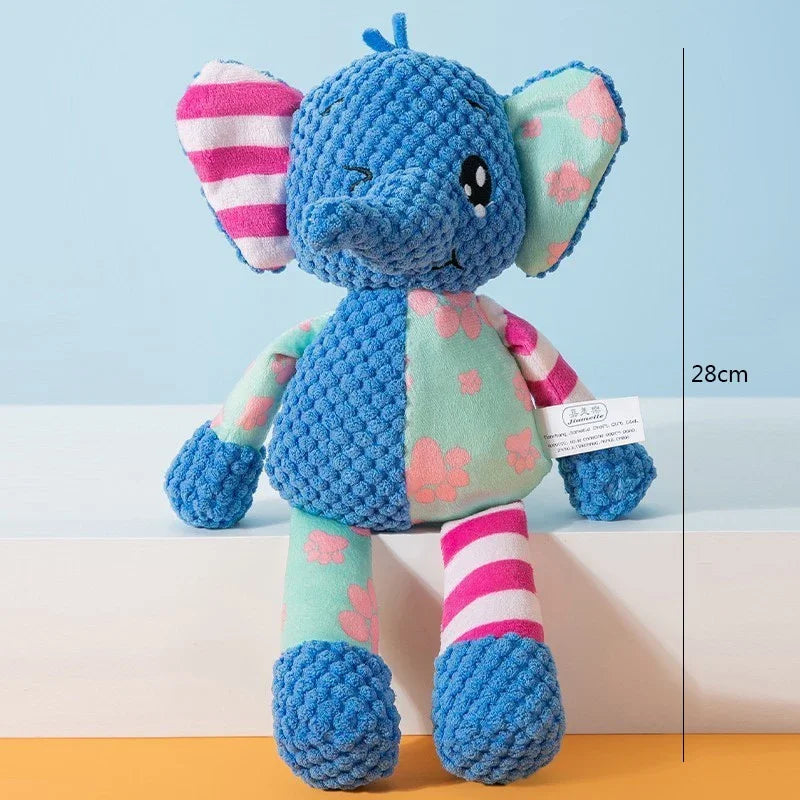 Bite-Resistant Plush Squeaky Pet Toy