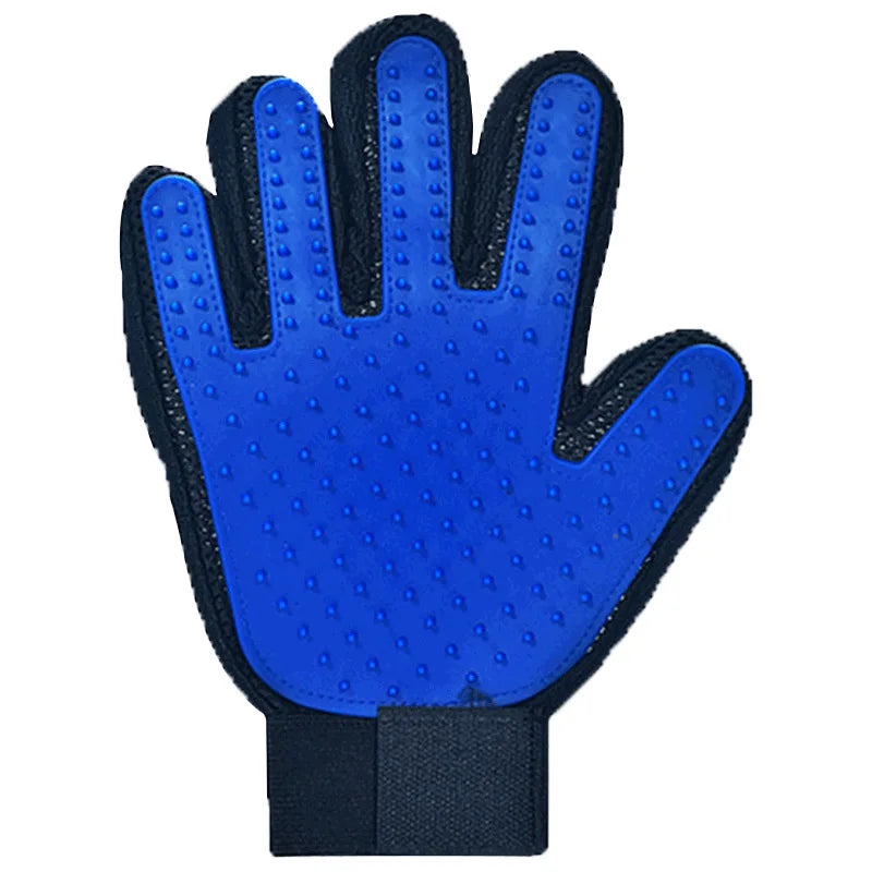 Pet Grooming Glove – Hair Remover & Massage Brush (6 Colors)