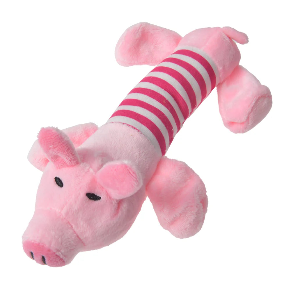 Plush Dinosaur Chew Toy for Cats & Dogs
