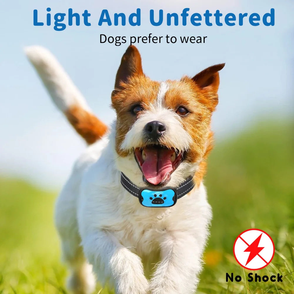 Waterproof USB Rechargeable Anti-Bark Dog Collar
