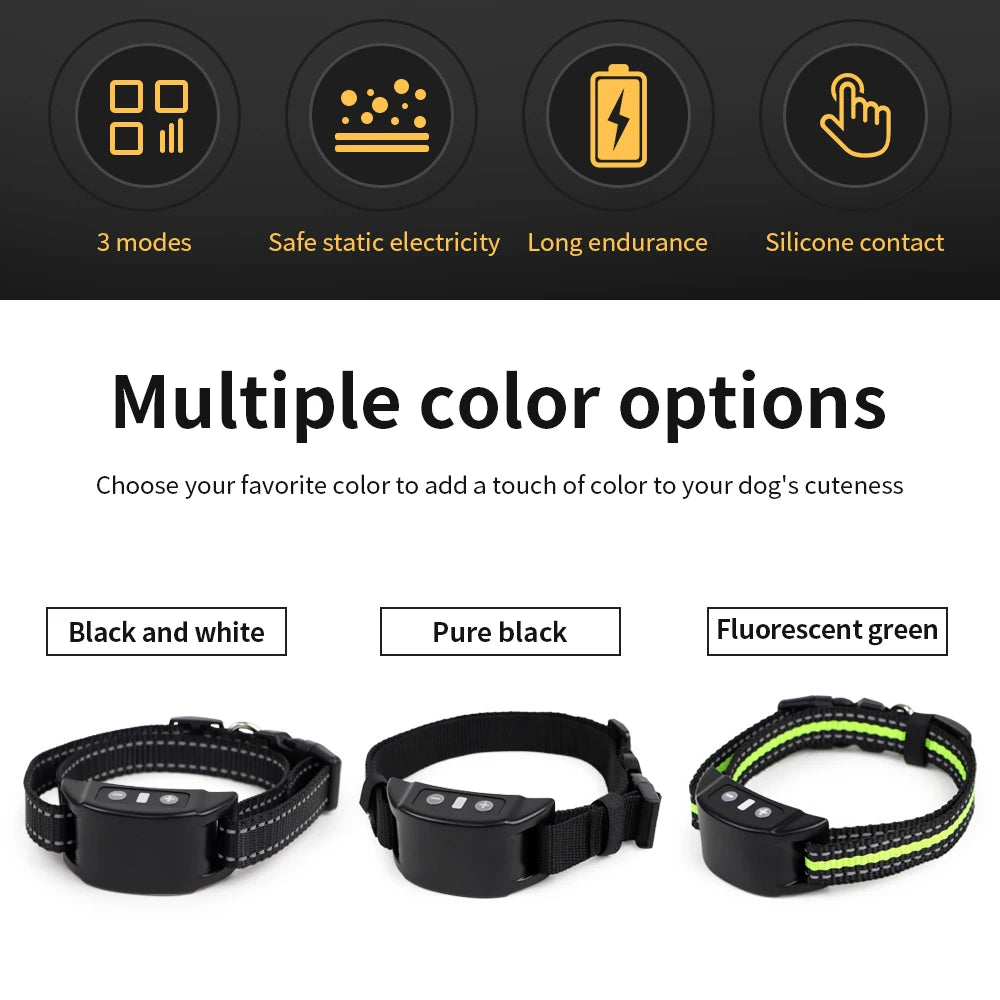 USB Rechargeable Anti-Bark Dog Training Collar