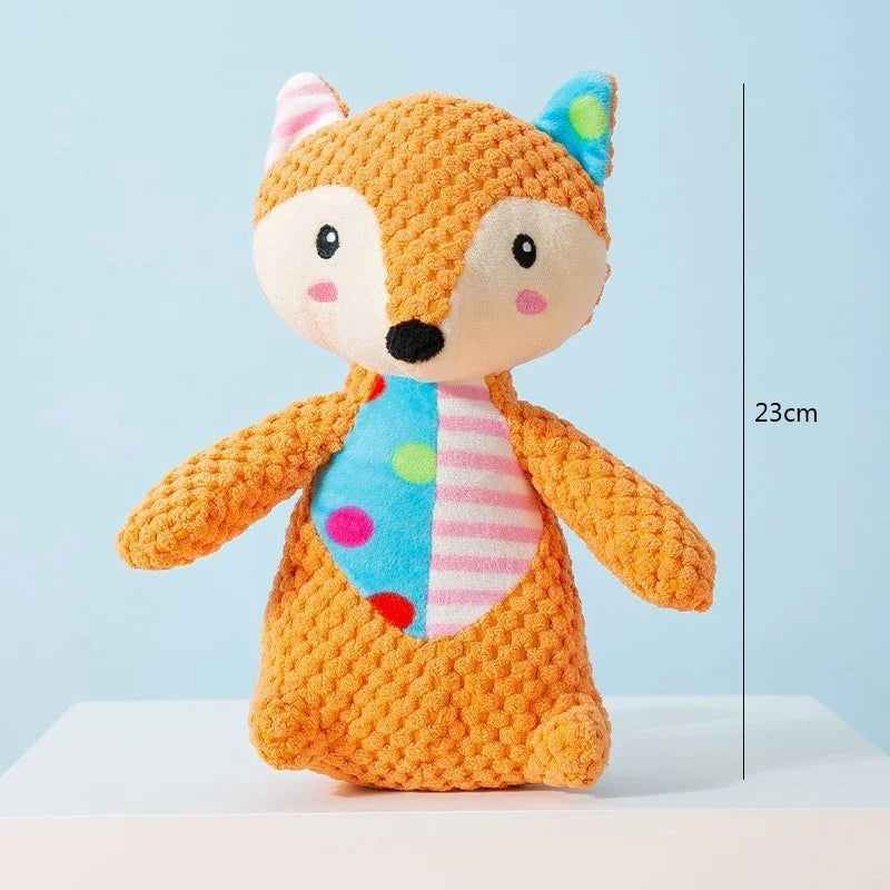 Bite-Resistant Plush Squeaky Pet Toy