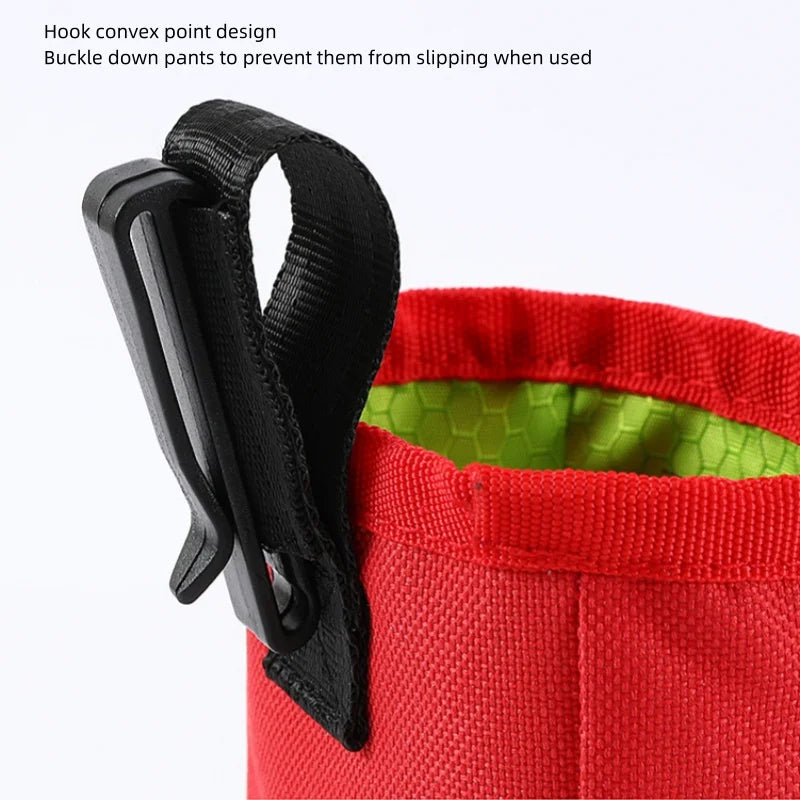 Portable Dog Treat Training Waist Bag – Oxford Fabric