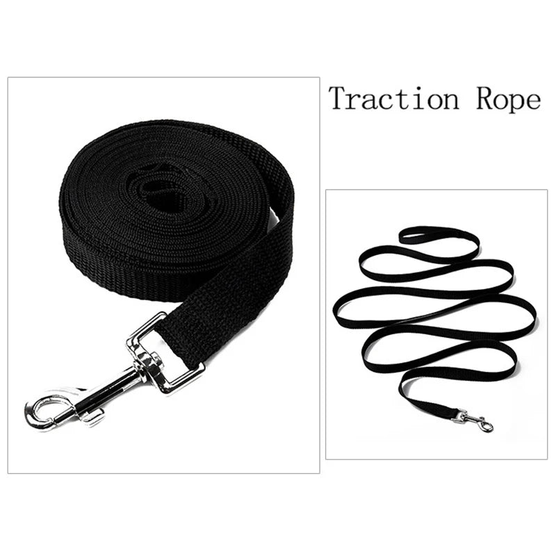 Long Nylon Dog Training Leash 10m–20m