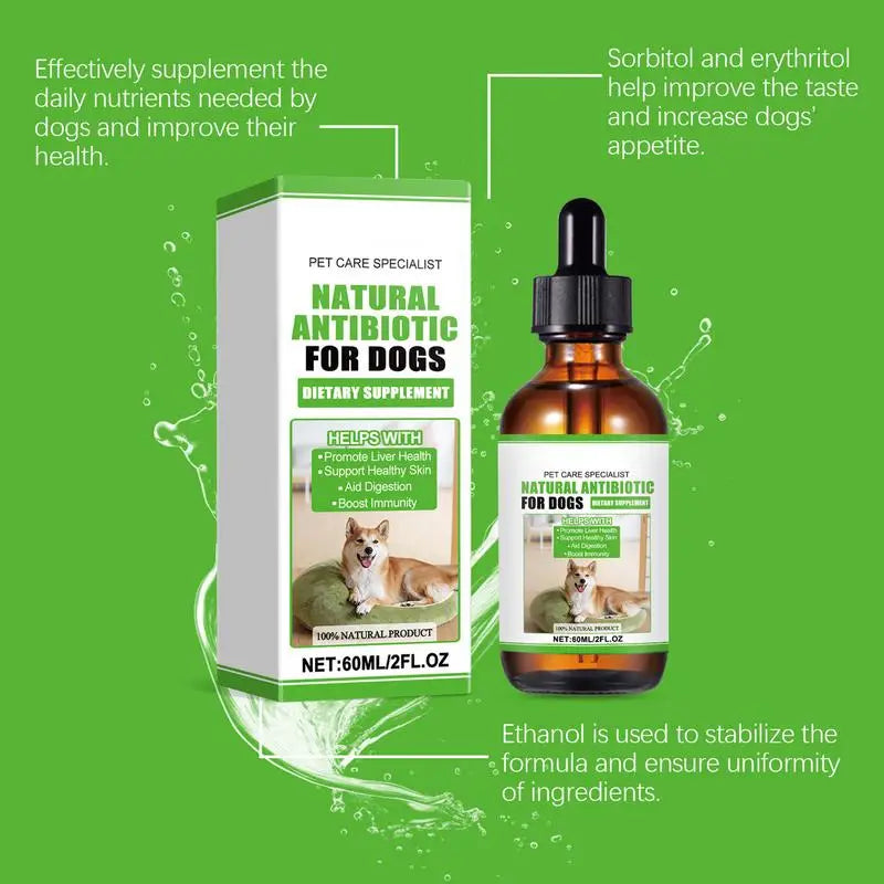 60ml Dog Skin, Coat & Joint Supplement