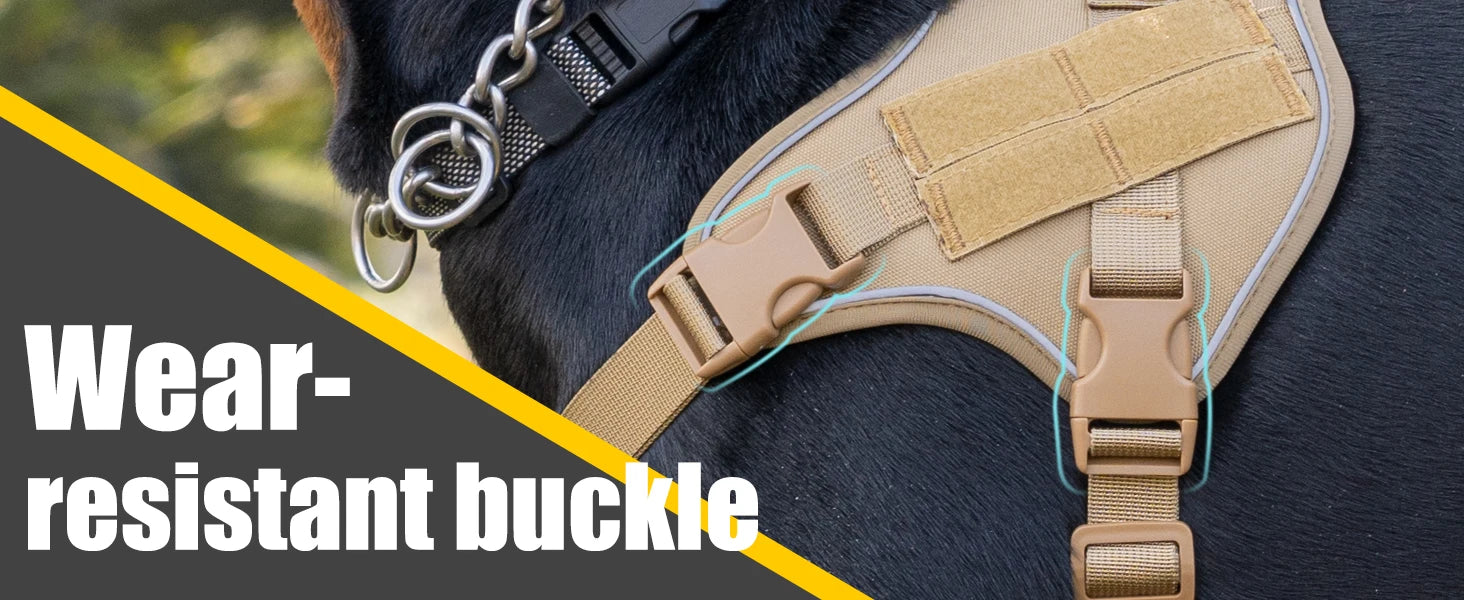Tactical Explosion-Proof Dog Harness