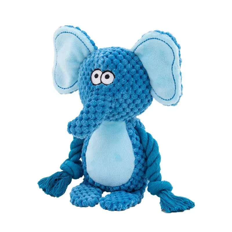 Bite-Resistant Plush Squeaky Dog Toy