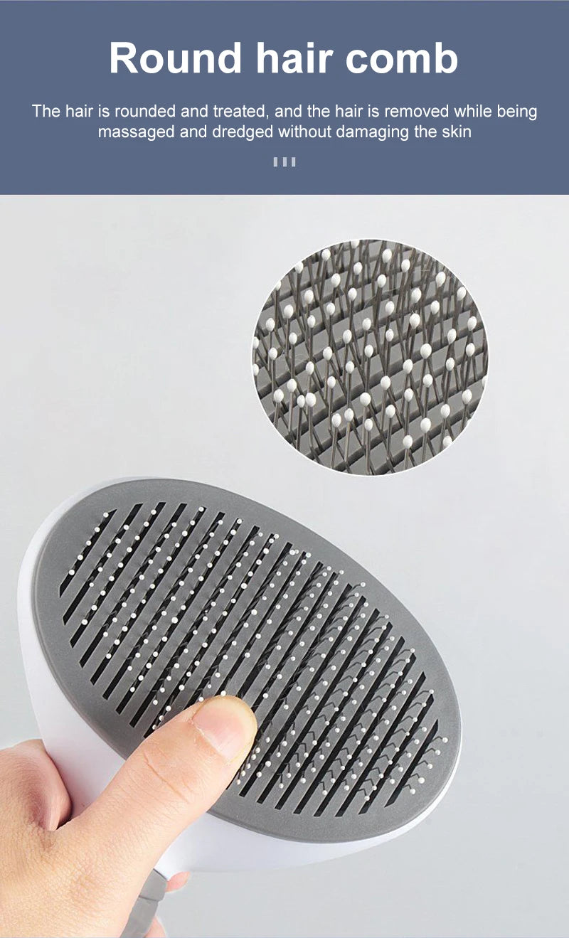 Dog & Cat Hair Remover Grooming Brush