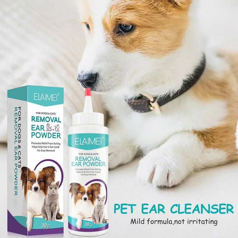 Dog Ear Powder 30g – Safe Ear Cleaner