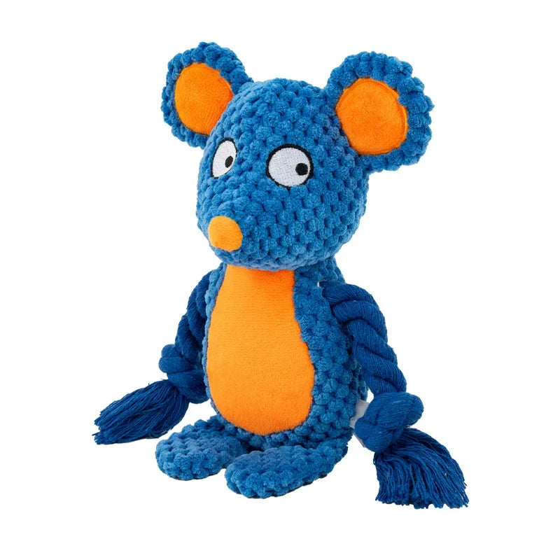 Bite-Resistant Plush Squeaky Dog Toy