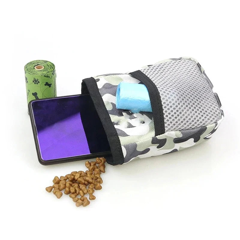 Portable Dog Treat Training Waist Bag – Oxford Fabric