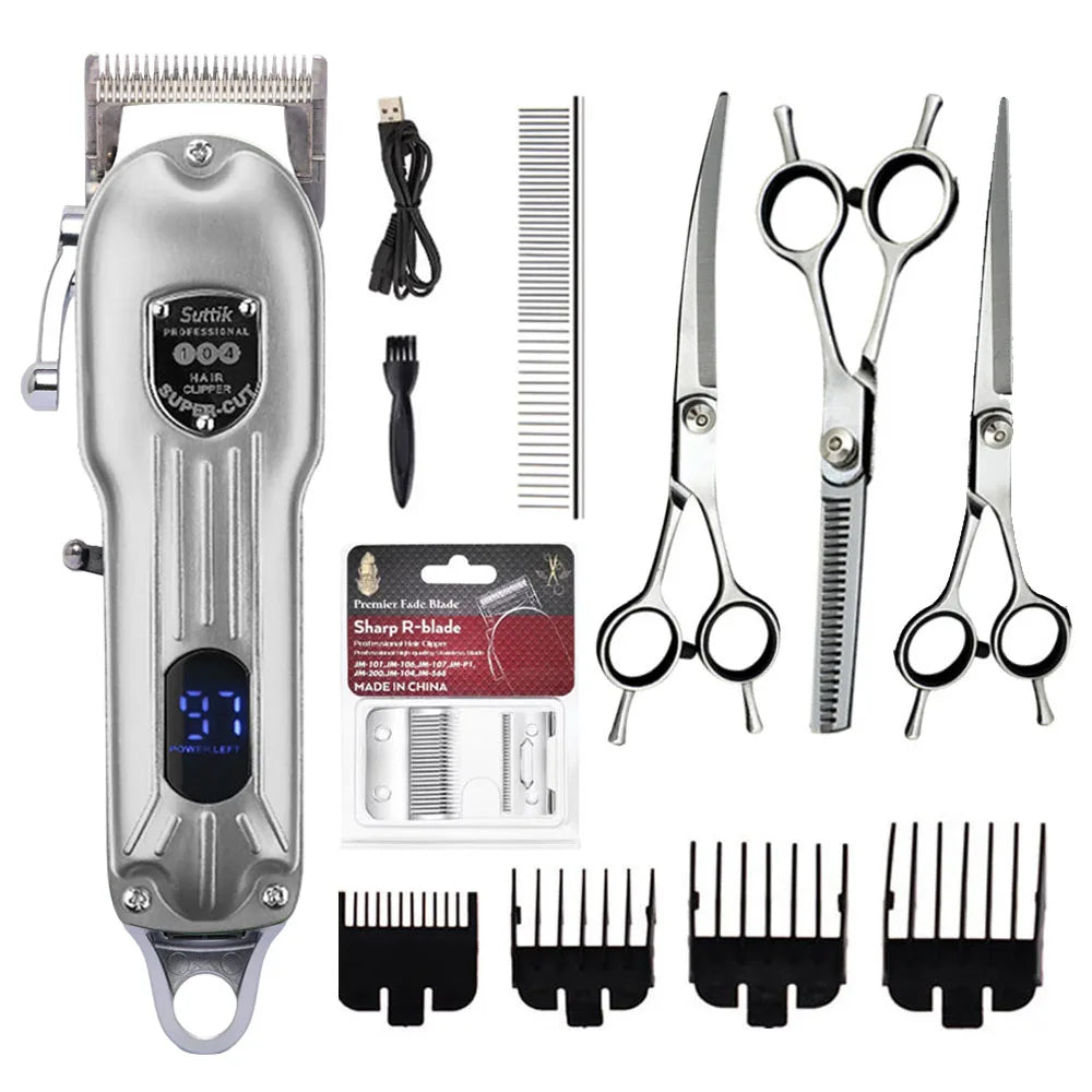 Professional Rechargeable Dog & Cat Hair Clipper