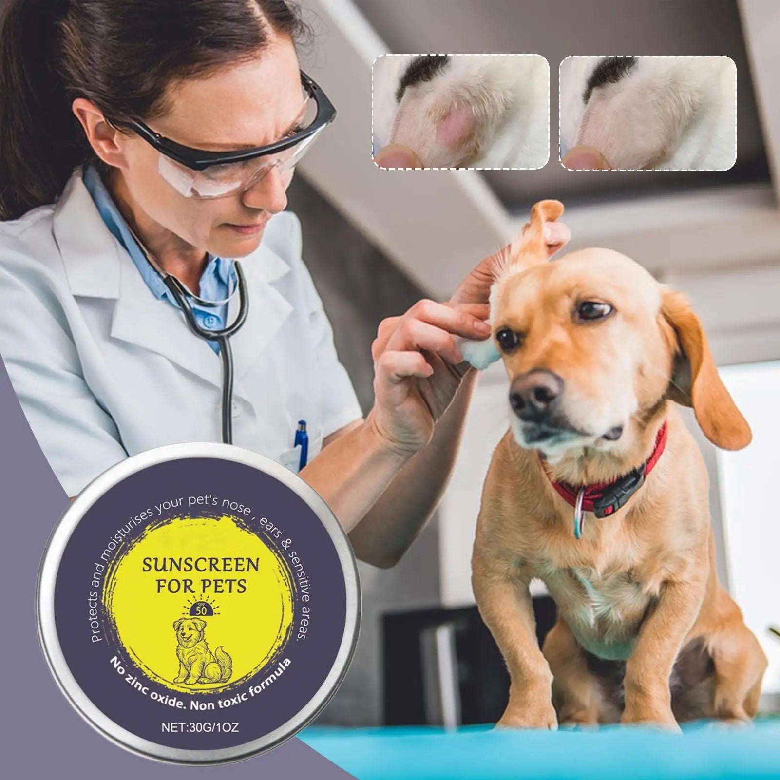 Natural Dog & Cat Sunscreen SPF 30