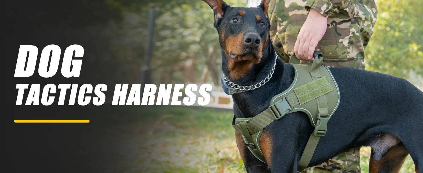 Tactical Explosion-Proof Dog Harness