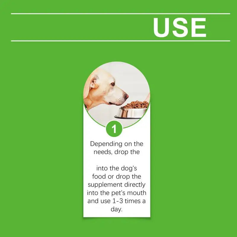 60ml Dog Skin, Coat & Joint Supplement