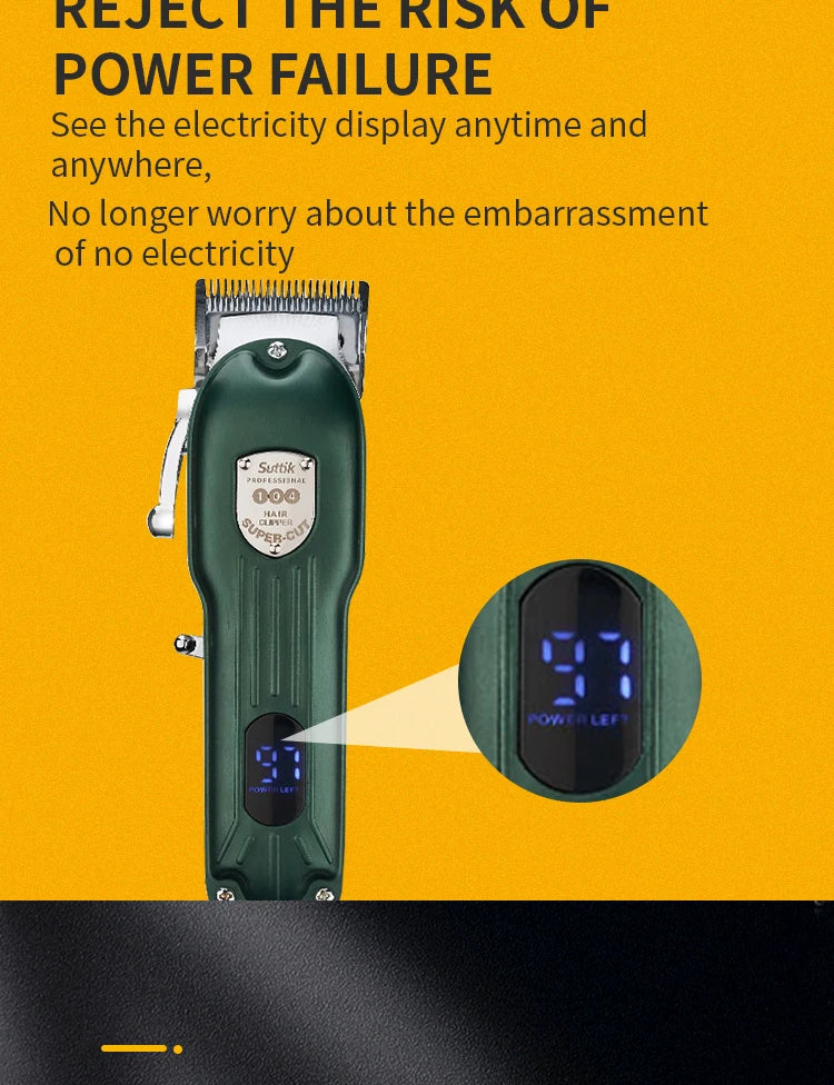 Professional Rechargeable Dog & Cat Hair Clipper
