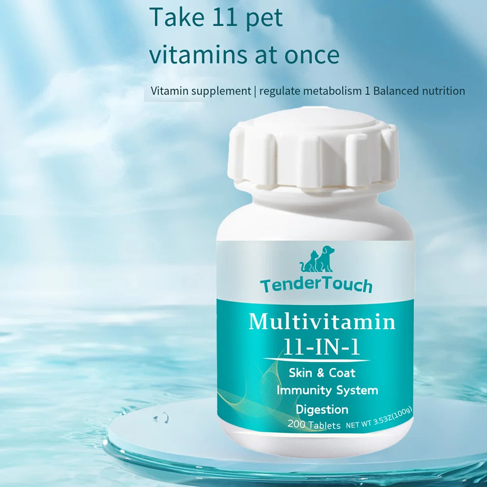 TenderTouch Multivitamin Tablets for Dogs & Cats (600 pcs)