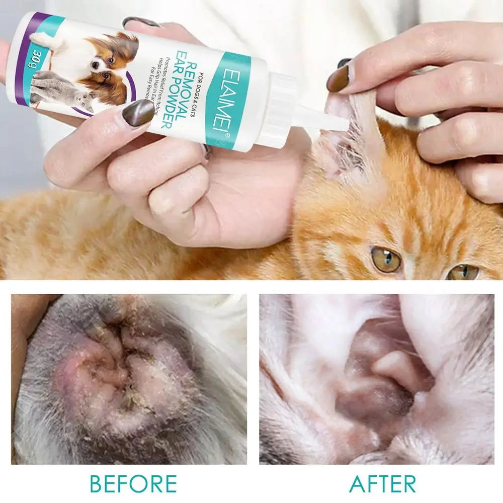 Dog Ear Powder 30g – Safe Ear Cleaner