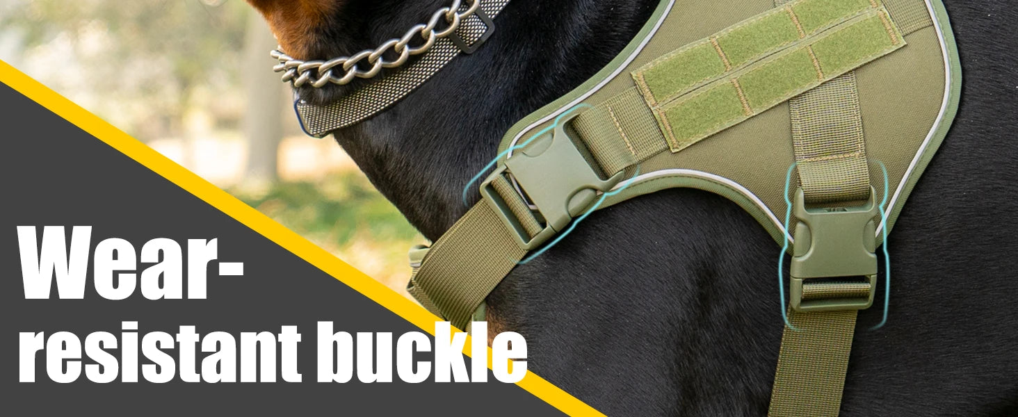 Tactical Explosion-Proof Dog Harness