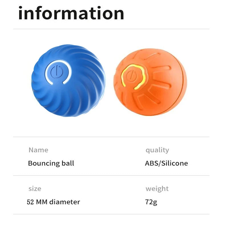 USB Rechargeable Interactive Smart Dog Ball
