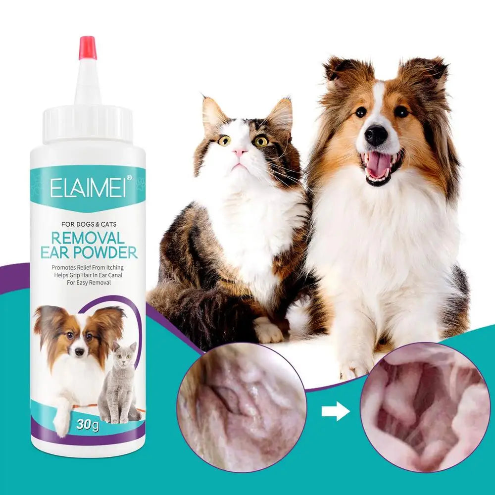 Dog Ear Powder 30g – Safe Ear Cleaner