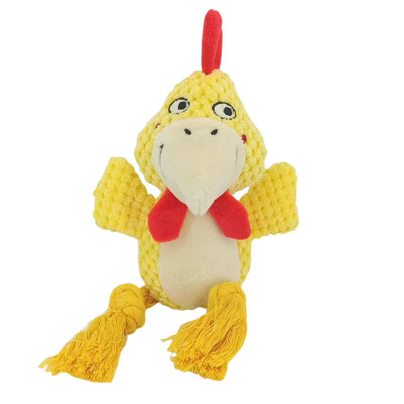 Bite-Resistant Plush Squeaky Dog Toy