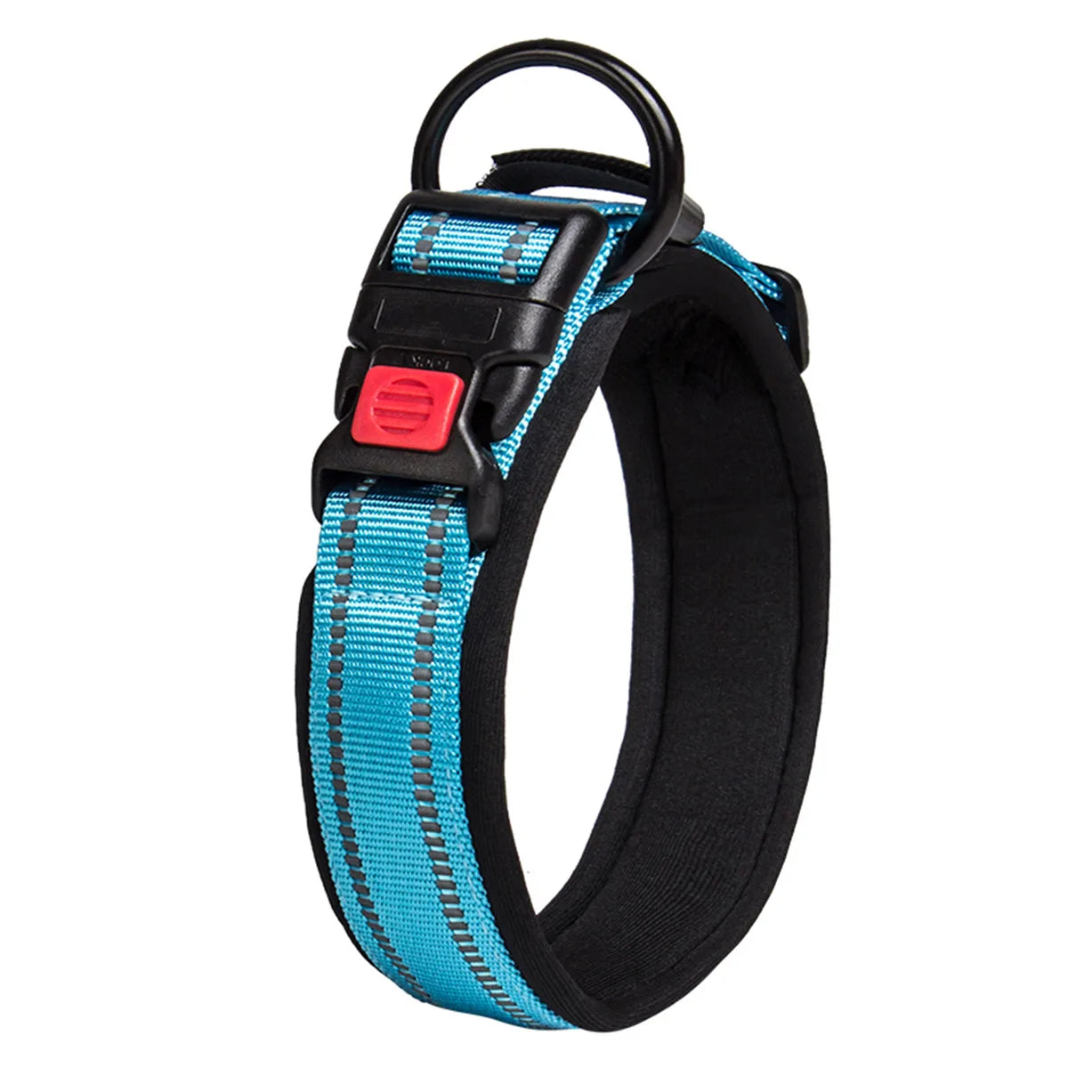 Reflective Adjustable Foam Dog Collar