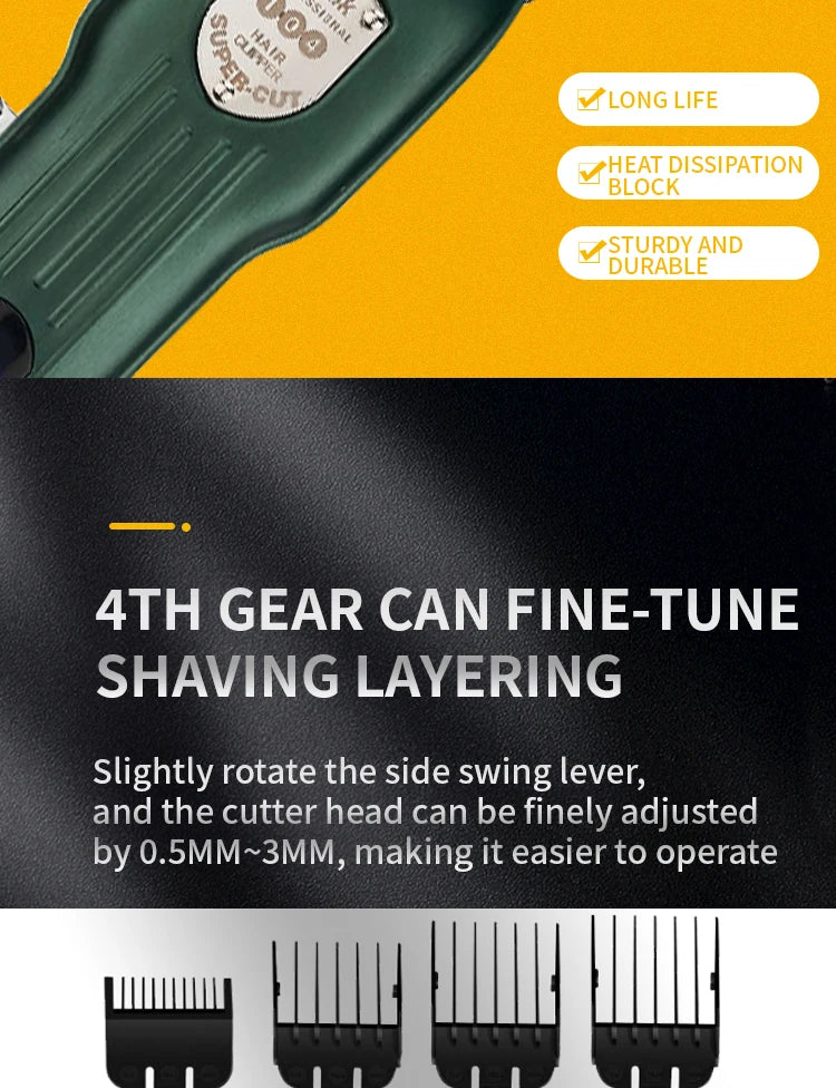 Professional Rechargeable Dog & Cat Hair Clipper