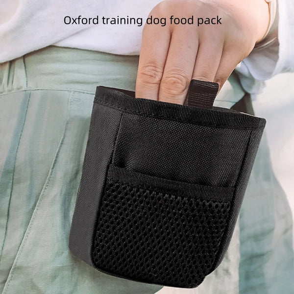 Portable Dog Treat Training Waist Bag – Oxford Fabric
