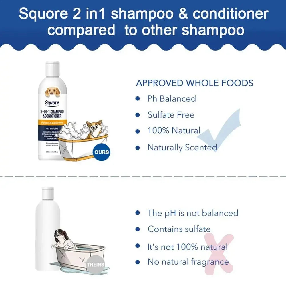 2-in-1 Natural Puppy Shampoo & Conditioner