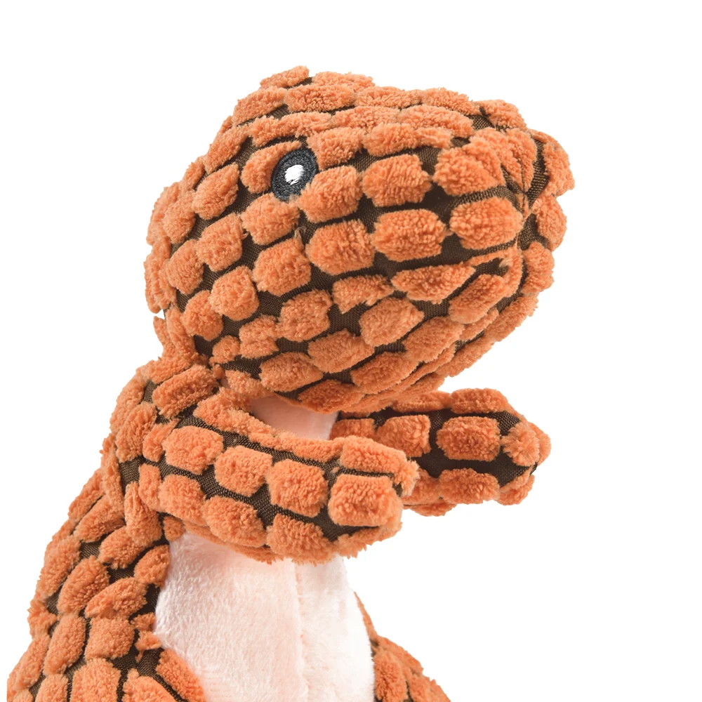 Plush Dinosaur Chew Toy for Cats & Dogs
