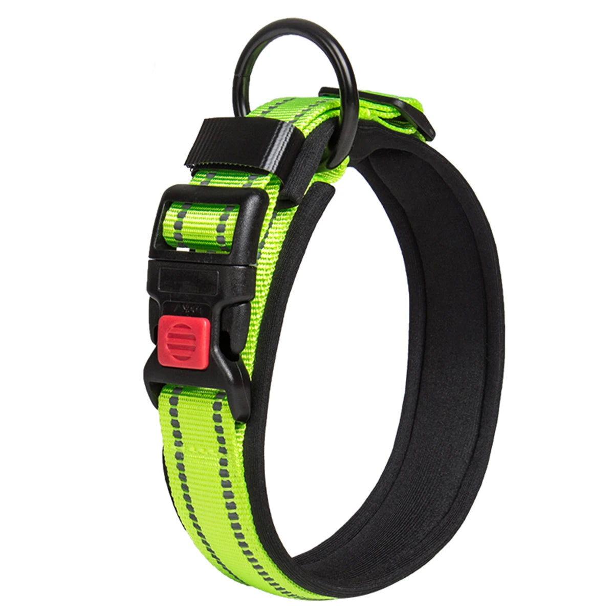 Reflective Adjustable Foam Dog Collar