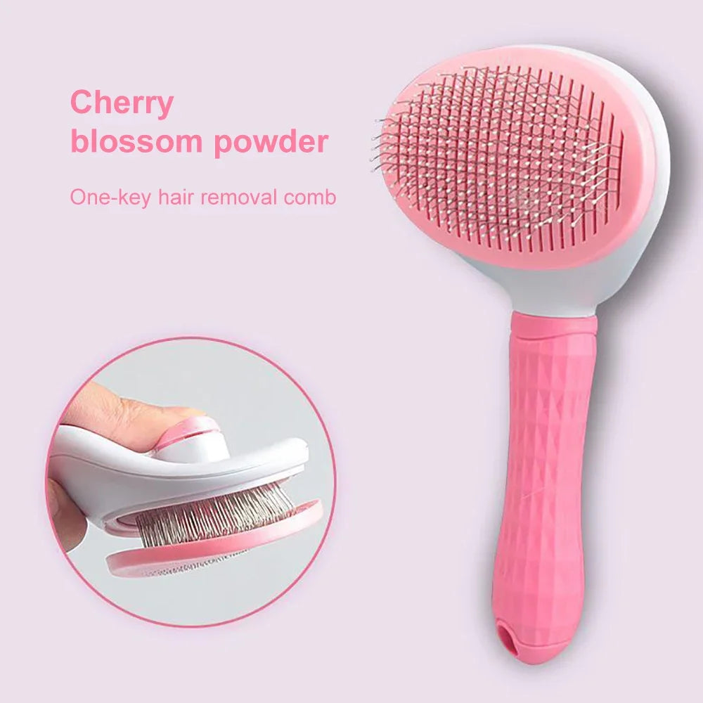 Dog & Cat Hair Remover Grooming Brush