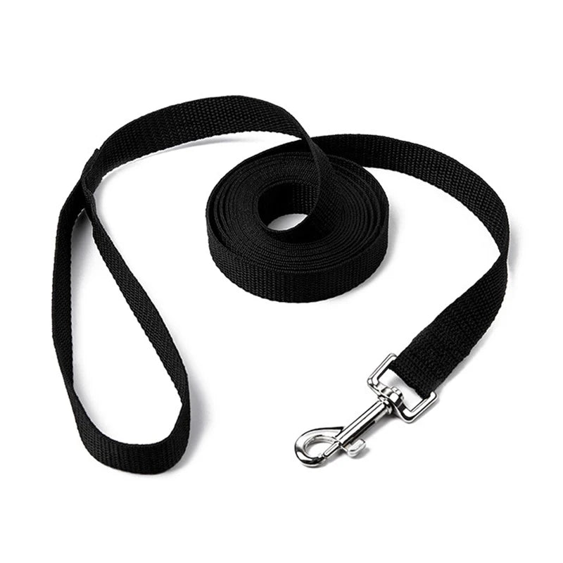 Long Nylon Dog Training Leash 10m–20m