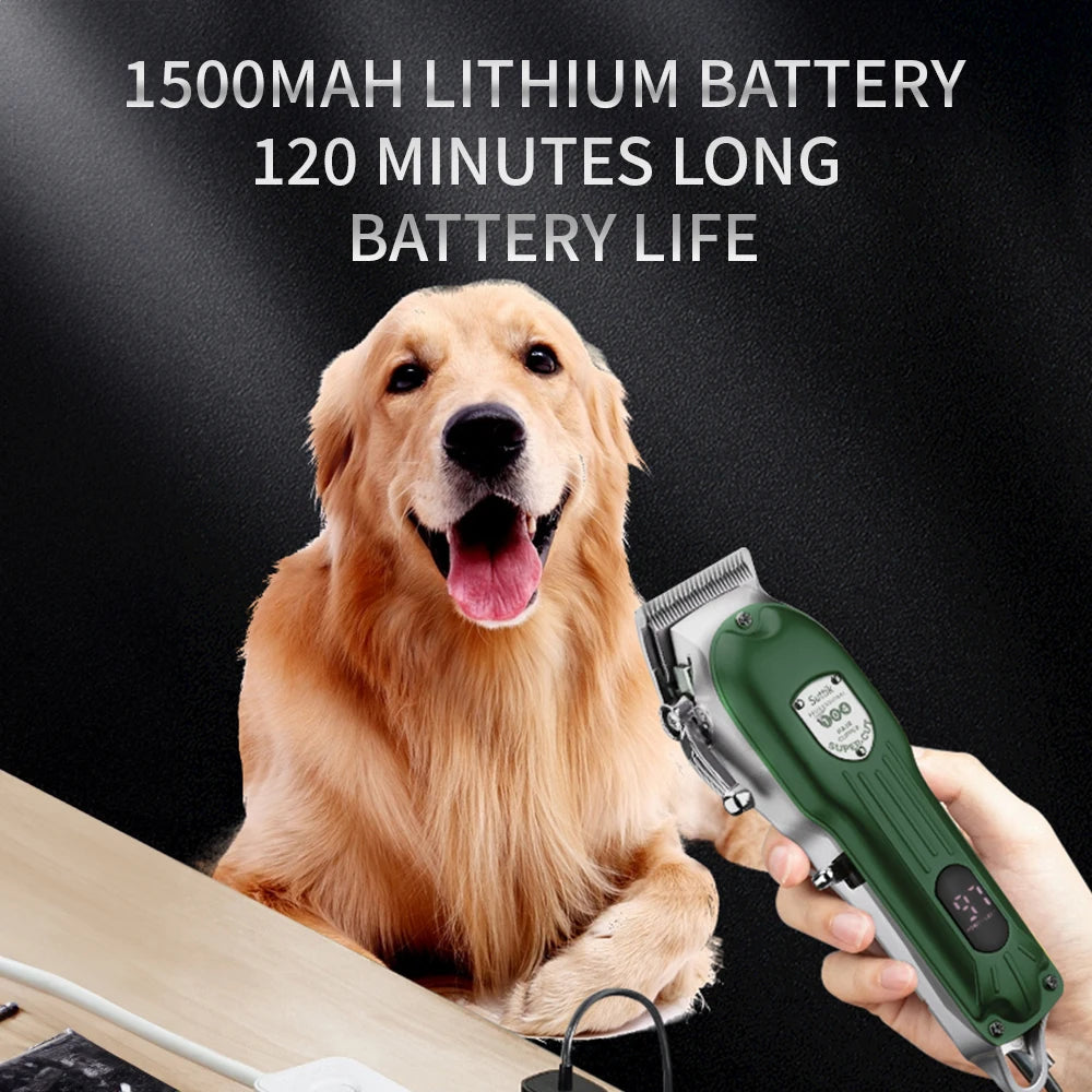 Professional Rechargeable Dog & Cat Hair Clipper
